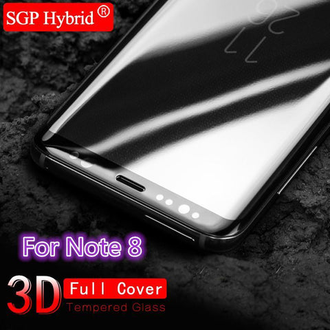 3D Full Cover Tempered Glass 9H Screen Protector for Samsung Galaxy Note 8