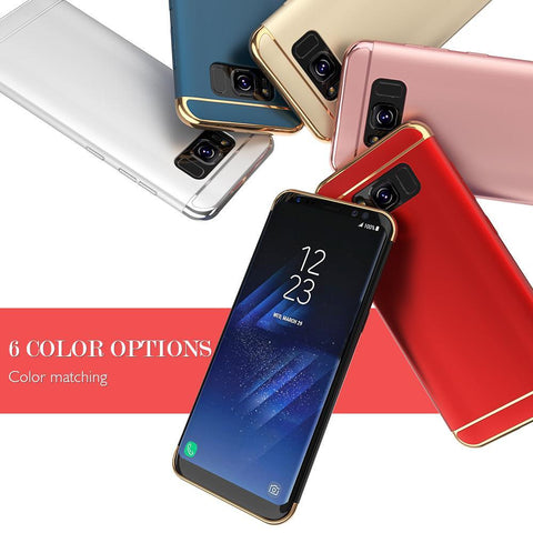 LUXURY FROSTED SHOCKPROOF PLATING CASE FOR GALAXY NOTE 8