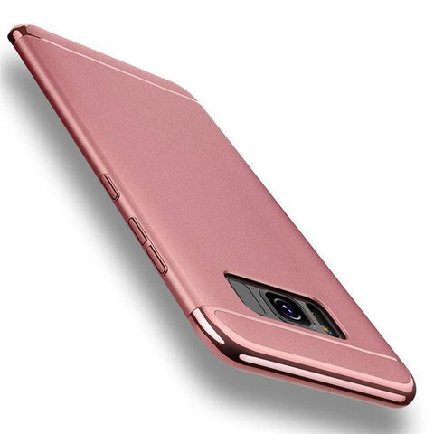 LUXURY FROSTED SHOCKPROOF PLATING CASE FOR GALAXY NOTE 8