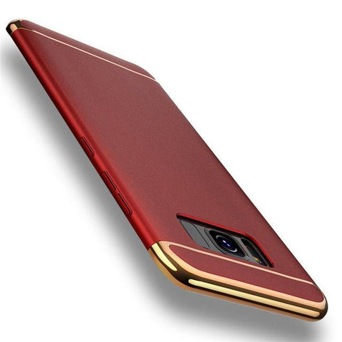 LUXURY FROSTED SHOCKPROOF PLATING CASE FOR GALAXY NOTE 8