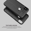 Image of Brushed Genuine Leather Soft TPU For iPhone X