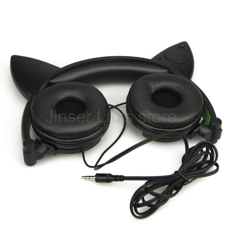 Cat Ear Headphones - With Glowing Ears