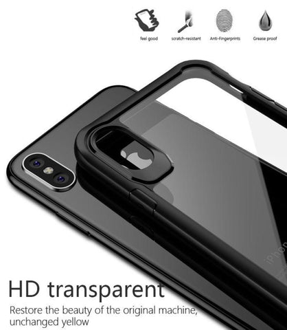 Luxury Slim Hybrid  Bumper Cover For Iphone X