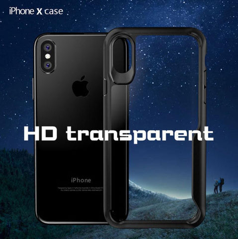 Luxury Slim Hybrid  Bumper Cover For Iphone X