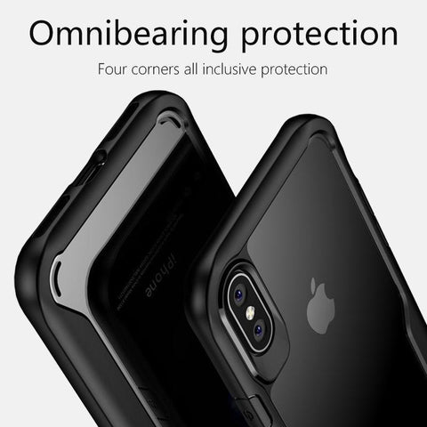 Luxury Slim Hybrid  Bumper Cover For Iphone X