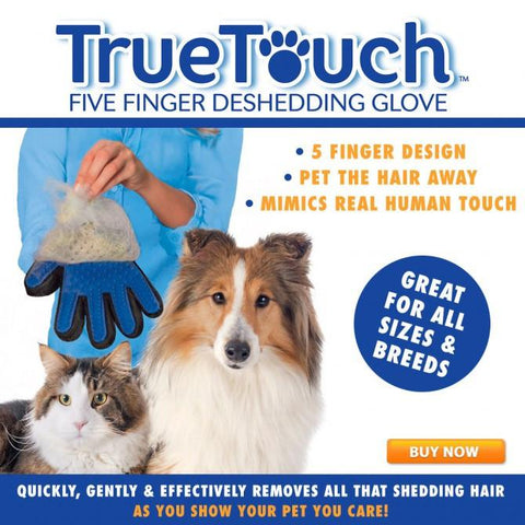 True Touch Deshedding Brush Glove