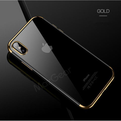 LUXURY 3D ARC GOLD PLATED FOR IPHONE X