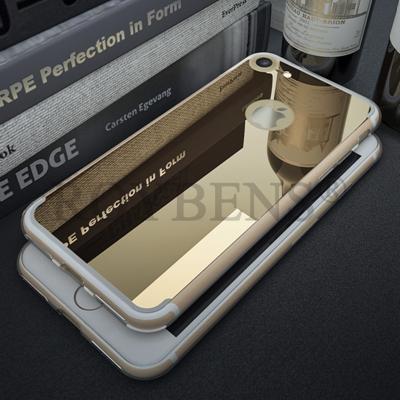 Luxury Plating Gold Mirror Case For iPhone X  7 8 Plus