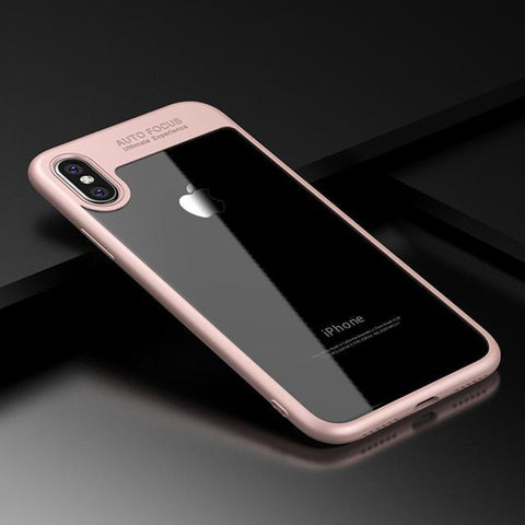 Luxury Ultra Slim Clear Shockproof Bumper Case For Iphone