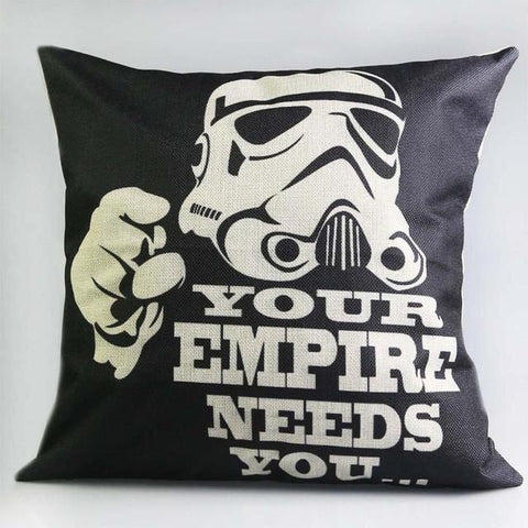 Handsome Seat Cushion Pillow Cover Star Wars