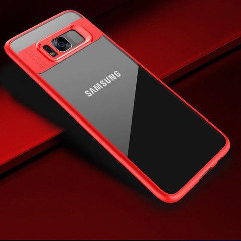 Acrylic Transparent Back Cover Case for Galaxy S8 & S8 Plus