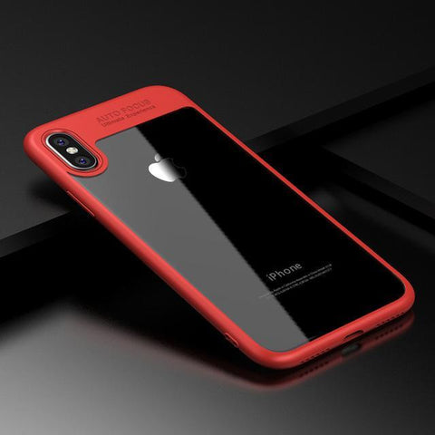 Luxury Ultra Slim Clear Shockproof Bumper Case For Iphone