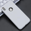 Image of Ultra Thin  Soft Silicone Cover For iPhone X 8 7