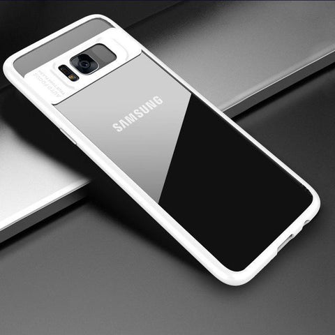 Acrylic Transparent Back Cover Case for Galaxy S8 & S8 Plus