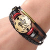 Image of Leather Zodiac Bracelet