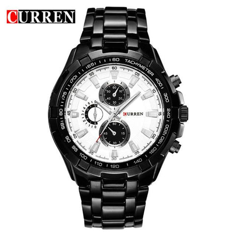 Luxury full stainless steel watch men