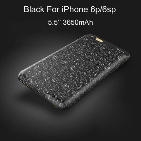 2500/3650mAh Power Bank Ultra Slim Case  For iPhone
