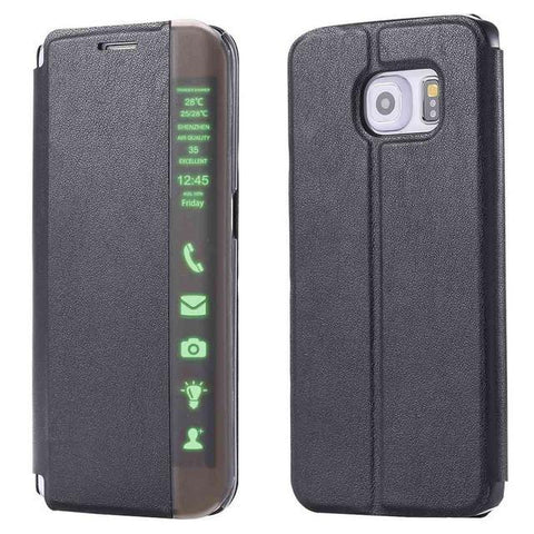 Smart Flip Leather Case For Samsung Galaxy