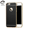 Image of Luxury Plating Frame Clear Cover For iPhone