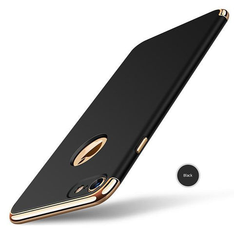 Luxury Frosted Shockproof Plating Case for iPhone 7/ 7 Plus