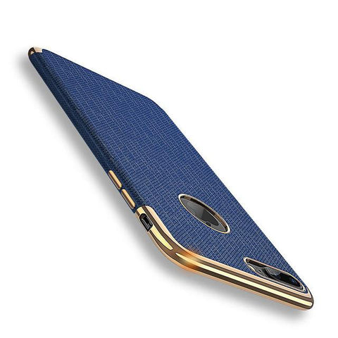 Luxury Thin Back Soft Gold Case For iPhone 7/7 Plus