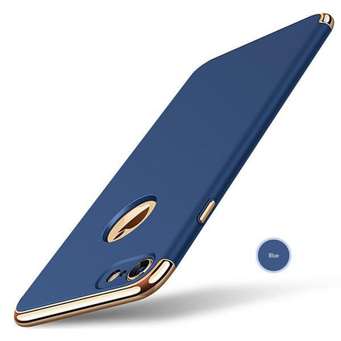 Luxury Frosted Shockproof Plating Case for iPhone 7/ 7 Plus