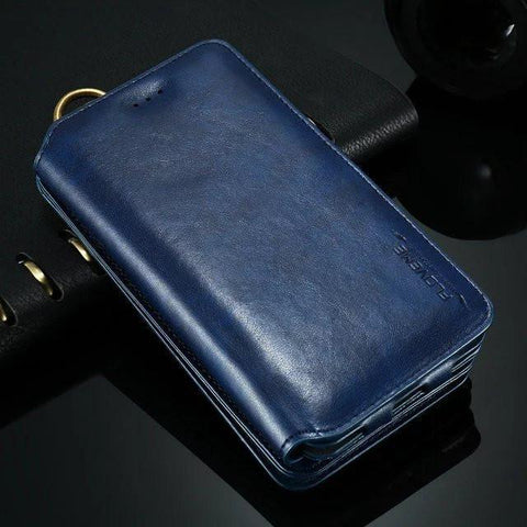 Vintage Leather Multifunctional Wallet Case