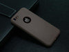 Image of Leather Pattern TPU Back Shockproof Anti-sweat Case for iPhone