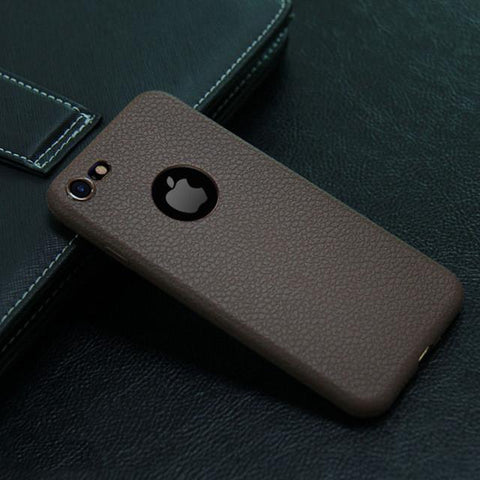 Luxury Leather Phone Cases for iPhone