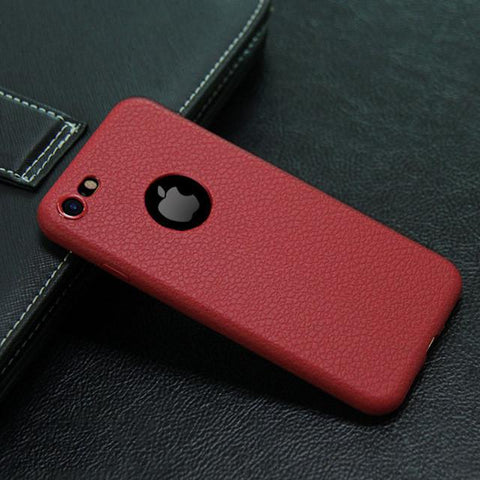 Luxury Leather Phone Cases for iPhone