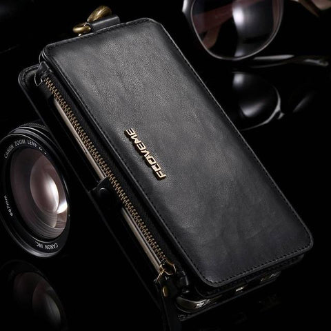 Retro Leather Phone Case For Samsung Galaxy