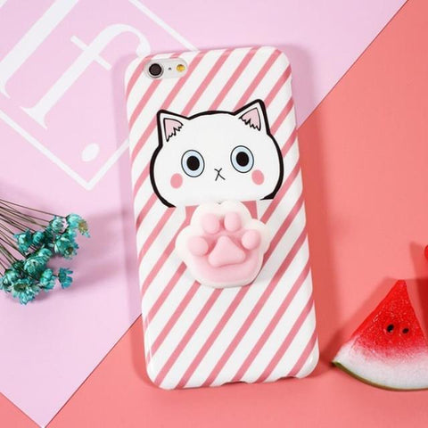 3D Squishy Cute Phone Case For iPhone