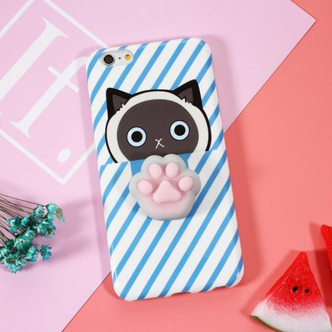 3D Squishy Cute Phone Case For iPhone