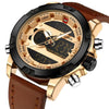 Image of Analog Digital Leather Sports Watches