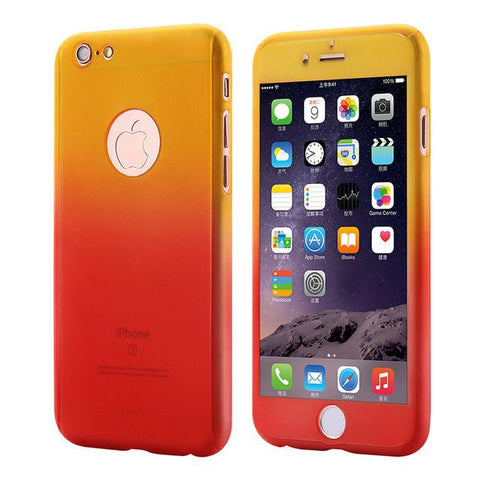 Gradient Color Protection Cover Cases