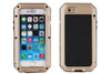 Image of Waterproof Shockproof Aluminum Gorilla Metal Case For Iphone & Tempered glass