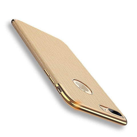 Luxury Thin Back Soft Gold Case For iPhone 7/7 Plus