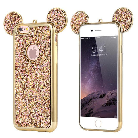 Mickey Mouse Ear Back Cover For iPhone