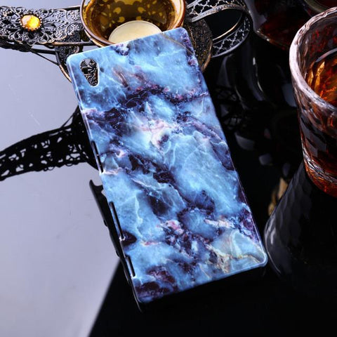 Marble Stone  Cover For Sony Xperia