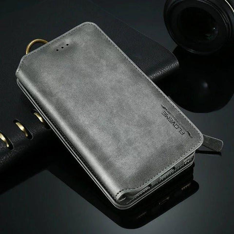 Vintage Leather Multifunctional Wallet Case