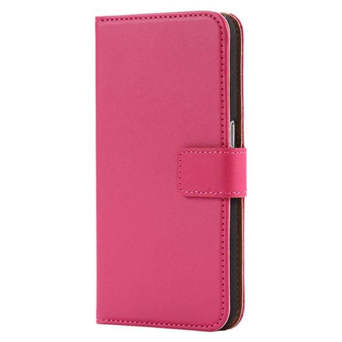 Genuine Leather Wallet Flip Case for iPhone