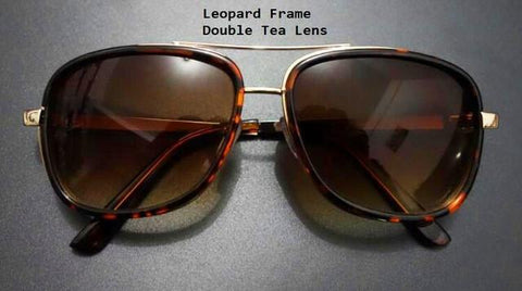 Luxury Iron Man Sunglasses Men