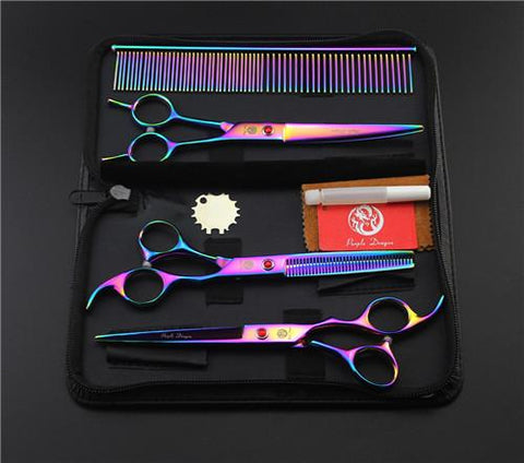 7" Professional Pet Grooming Shears Set