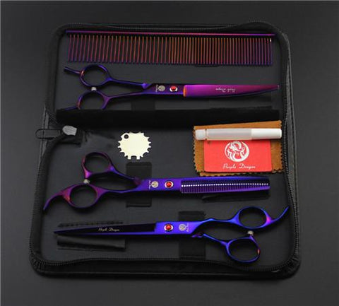 7" Professional Pet Grooming Shears Set