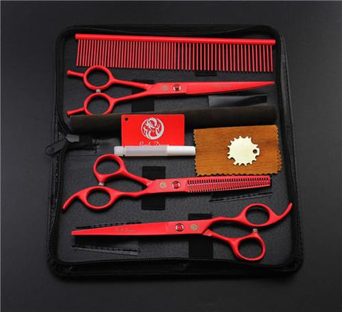 7" Professional Pet Grooming Shears Set