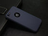 Image of Leather Pattern TPU Back Shockproof Anti-sweat Case for iPhone