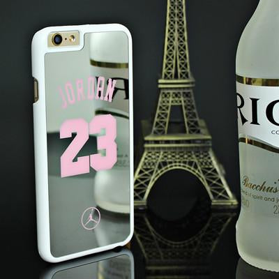 NBA Jordan Hard Plastic Mirror Phone Cases