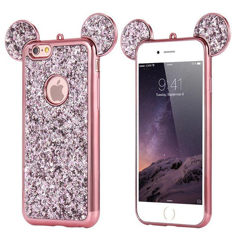 Mickey Mouse Ear Back Cover For iPhone