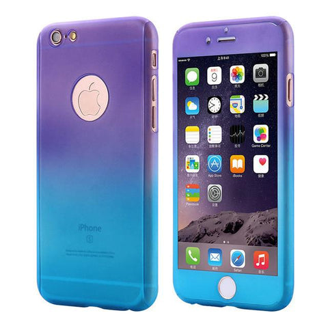 Gradient Color Protection Cover Cases