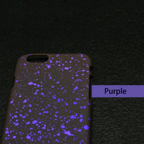 3D Cover Stars Frosted Starry Sky Phone Case for iPhone